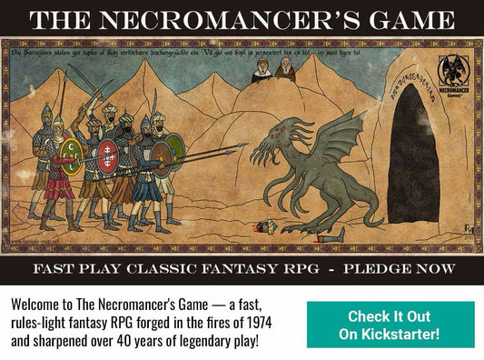 The Necromancer's Game – A New Era in RPGs on Kickstarter!