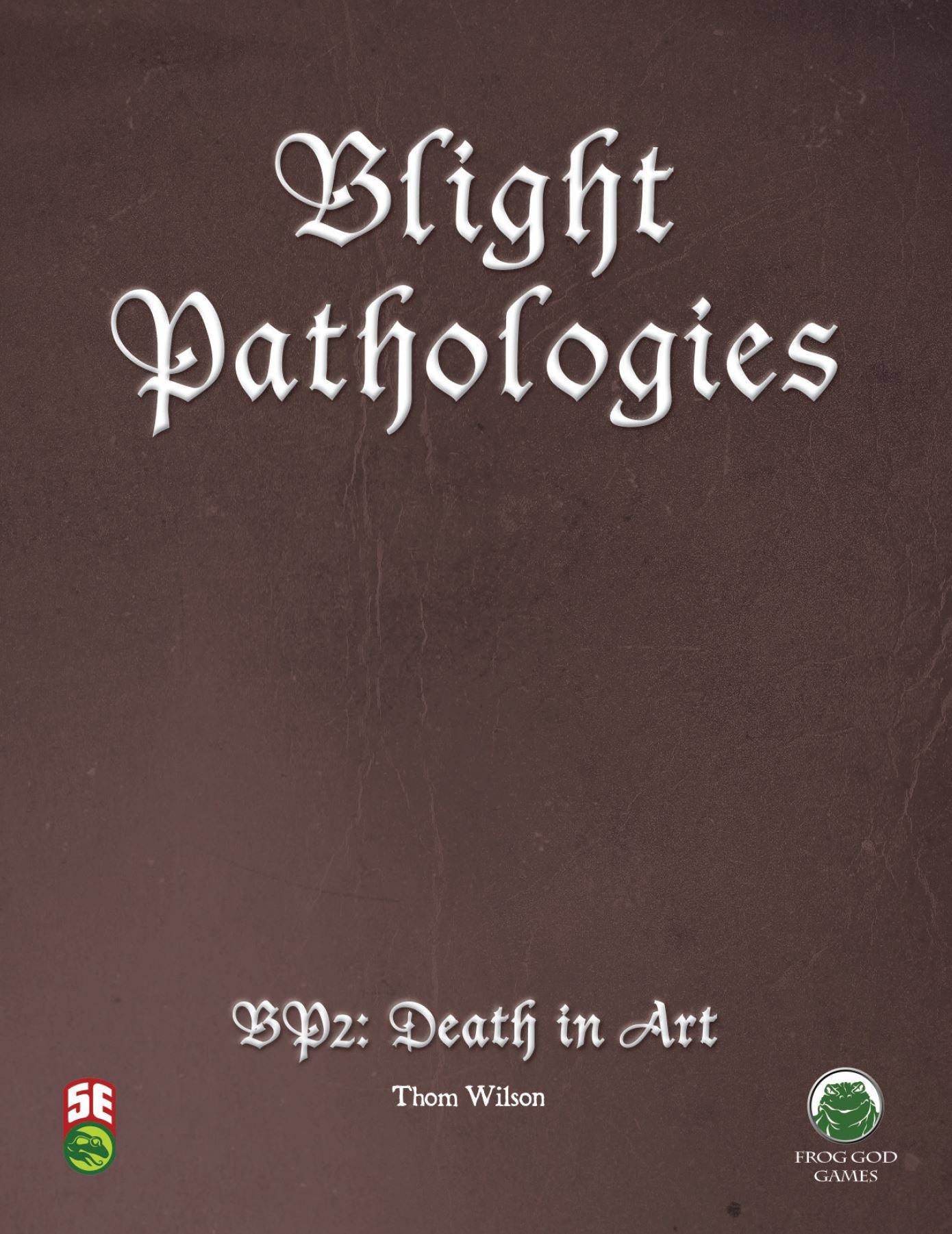 The Blight Pathologies 2: Death in Art