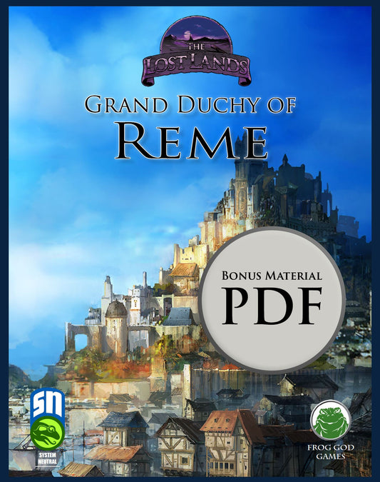 Grand Duchy of Reme: Bonus Material