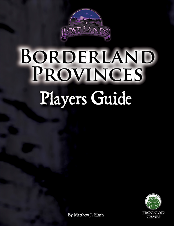 Borderland Provinces Players Guide