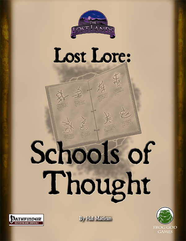 Lost Lore: Schools of Thought