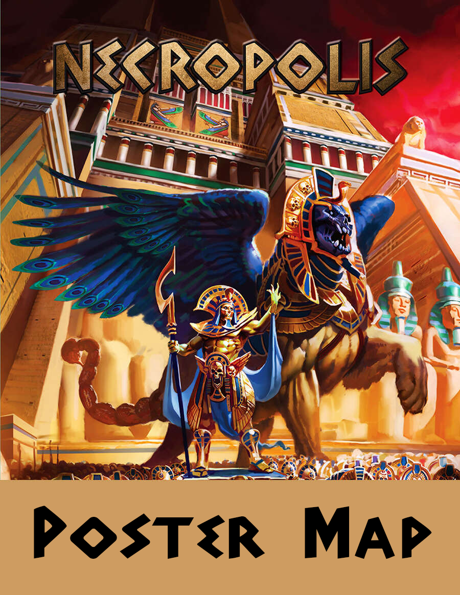 Necropolis Poster Map Cover