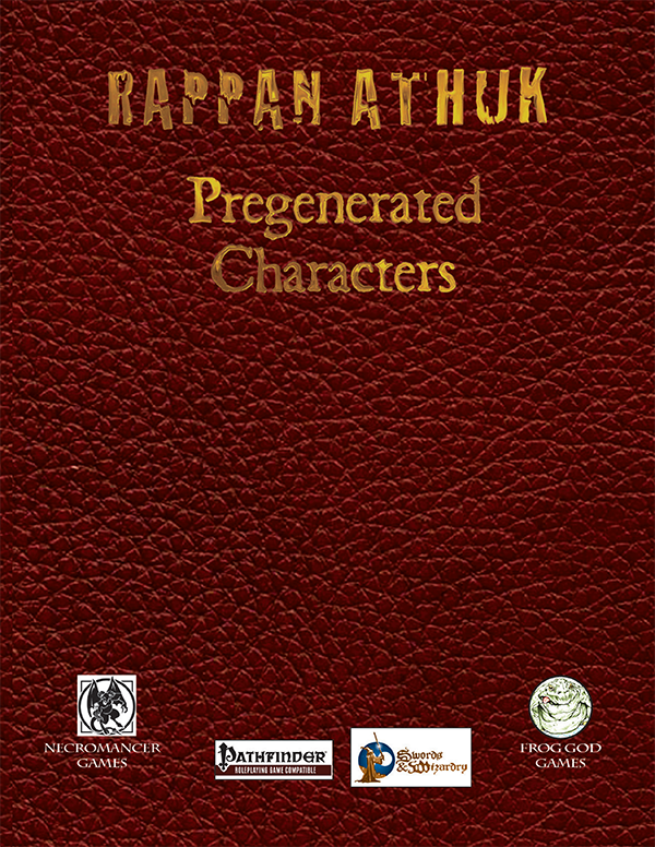Rappan Athuk: Pregenerated Characters (2012)