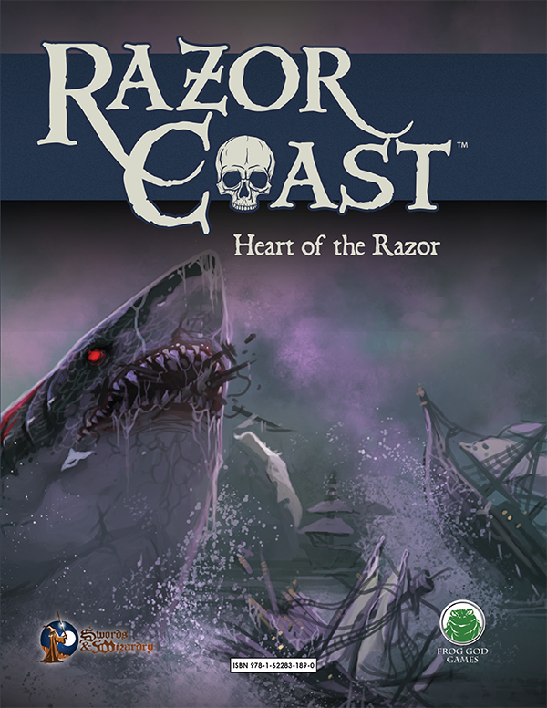 Razor Coast: Heart of the Razor-Humble Bundle – Frog God Games