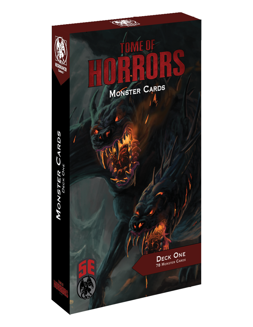 Tome of Horrors 2020 Cards Deck ONE