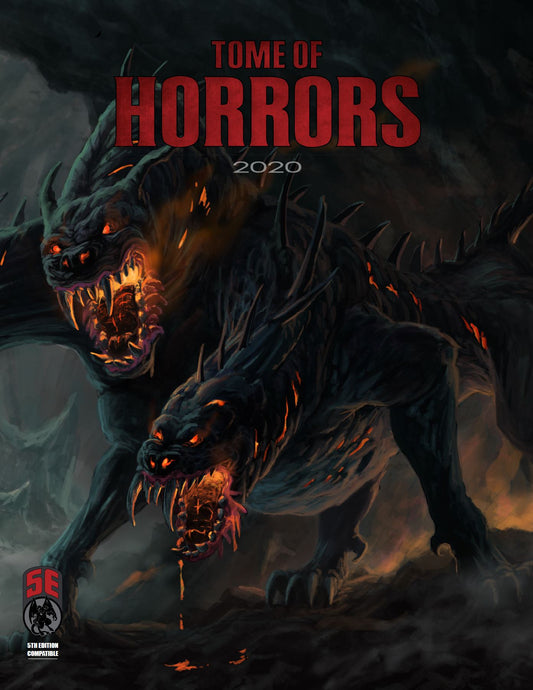 Limited Edition and Regular Hardcover Tome of Horrors 2020