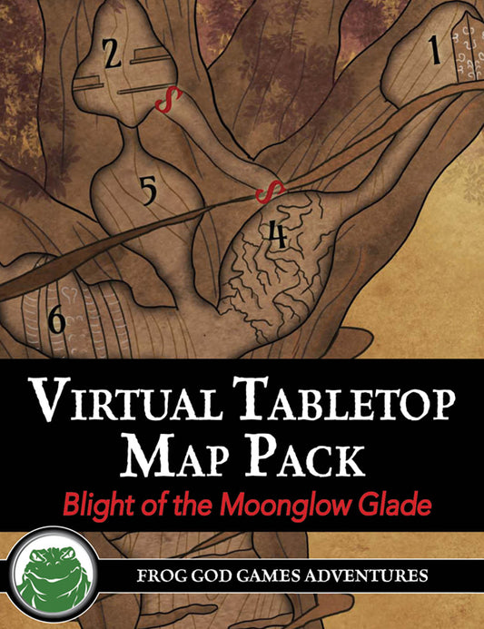 VTT Map Pack: Blight of the Moonglow Glade