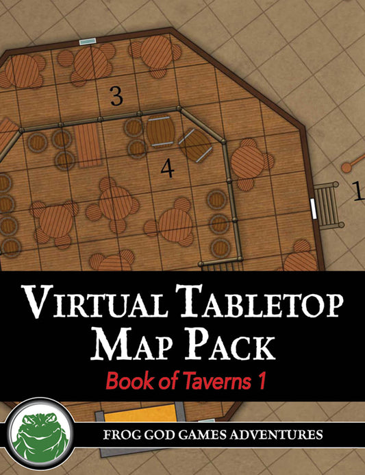 VTT Map Pack: Book of Taverns Vol. 1