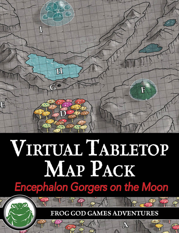 VTT Map Pack: Encephalon Gorgers on the Moon