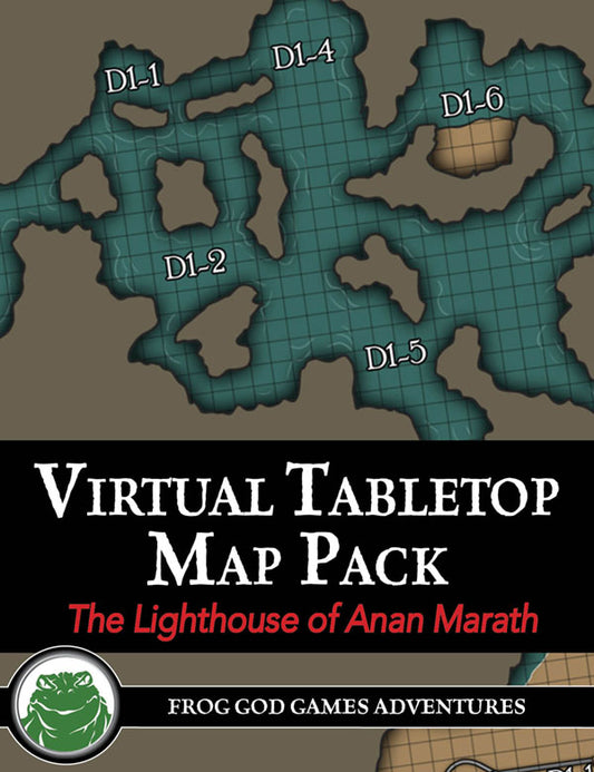 VTT Map Pack: The Lighthouse of Anan Marath