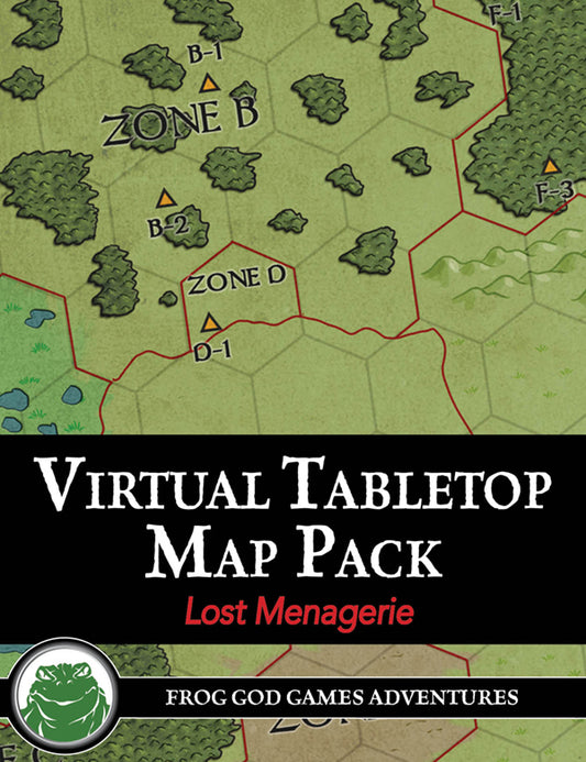 VTT Map Pack: Lost Menagerie