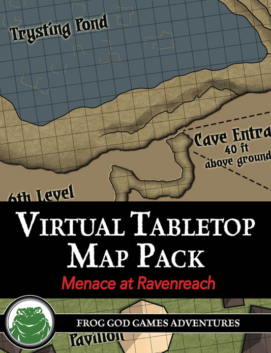 VTT Map Pack: Menace in Ravenreach