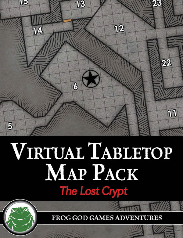 VTT Map Pack: The Lost Crypt