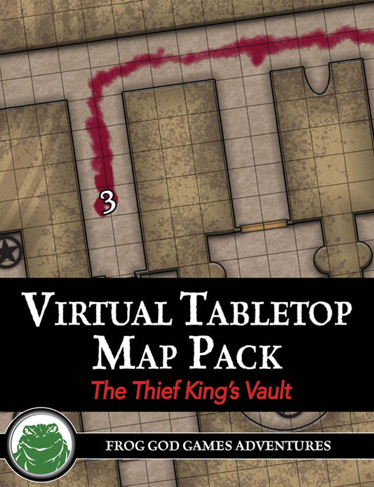 VTT Map Pack: The Thief Kings Vault