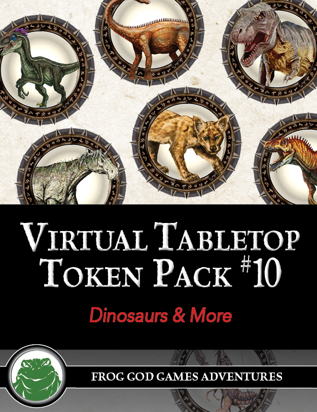 VTT Token Pack 10 - Dinosaurs and More